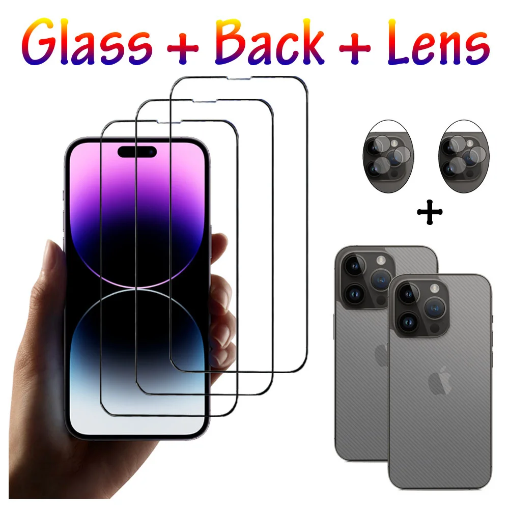 

Verre Trempé For iPhone 14 Pro Max, 9H Tempered Glass For Apple i Phone 14 Pro Screen Protector iPhone 14 Plus Original Protection Film For iPhone14Pro Max Glass Anti-Shatter iPhone14 Pro Front Film Phone Accessories