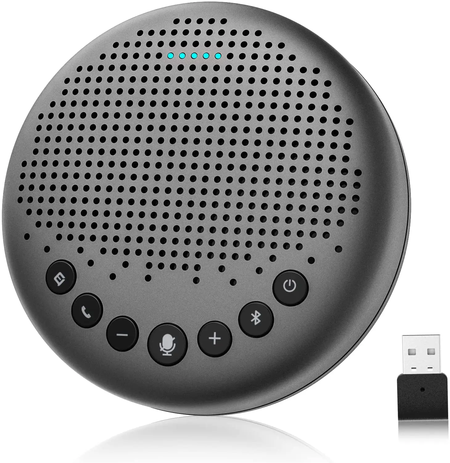 Bluetooth-Колонка для телефонной конференции EMEET Luna USB-Колонка дома и офиса 360 ° 8