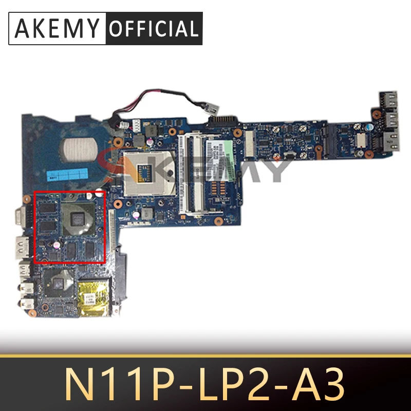

Laptop motherboard for toshiba satellite M600 M640 M645 K000109650 NBQAA LA-6072P HM55 N11P-LP2-A3 DDR3 Mother Board