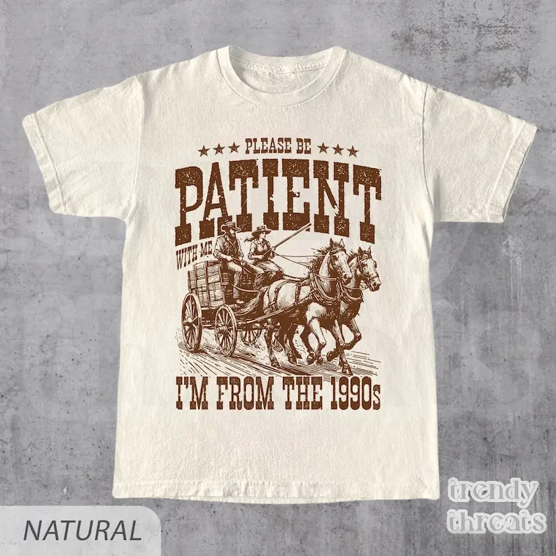 Por favor настоящий размер paciencia conmigo соя от значков воздуха pour 1900 camisa retro divertida gráfica