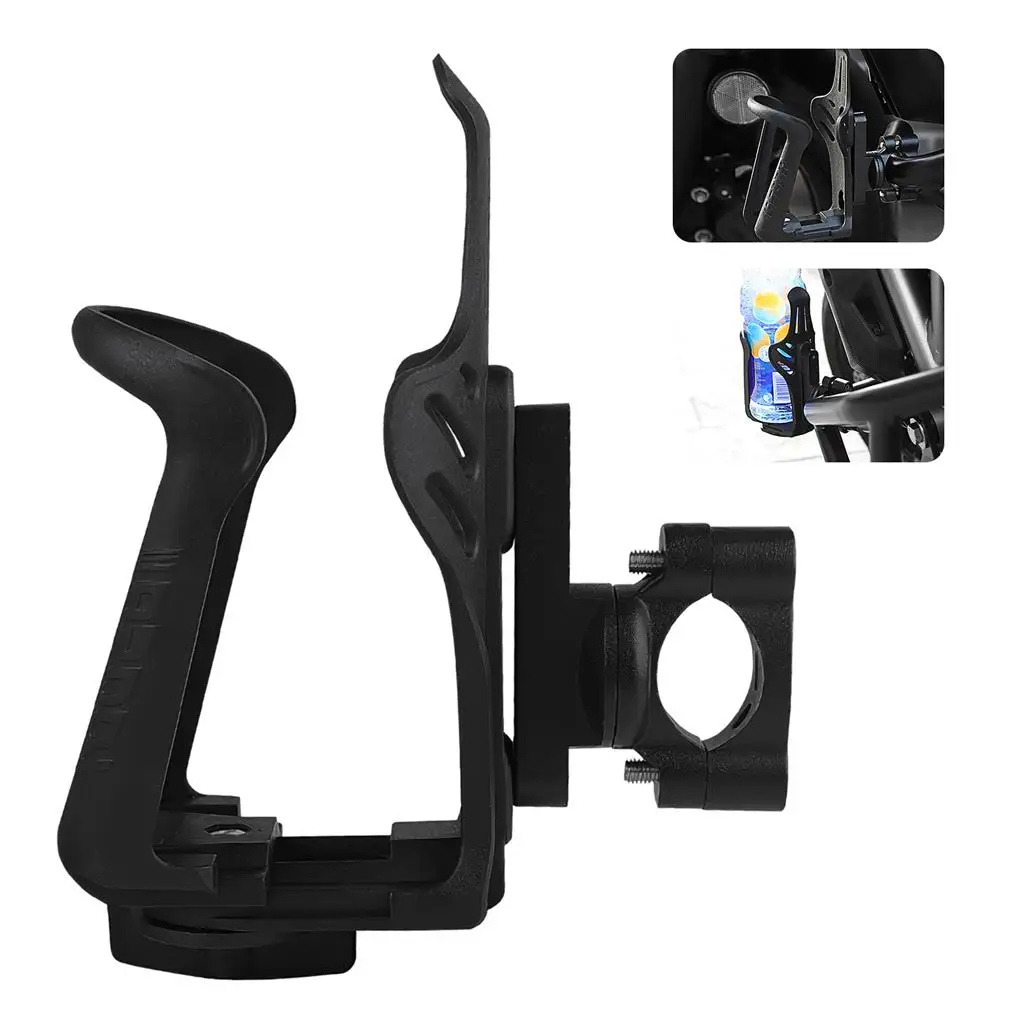 

Motorcycle Handlebar Water Bottle Detachable Scratch-Resistant Cup Holder Universal Bracket Drink Rack Drinkware Accessories