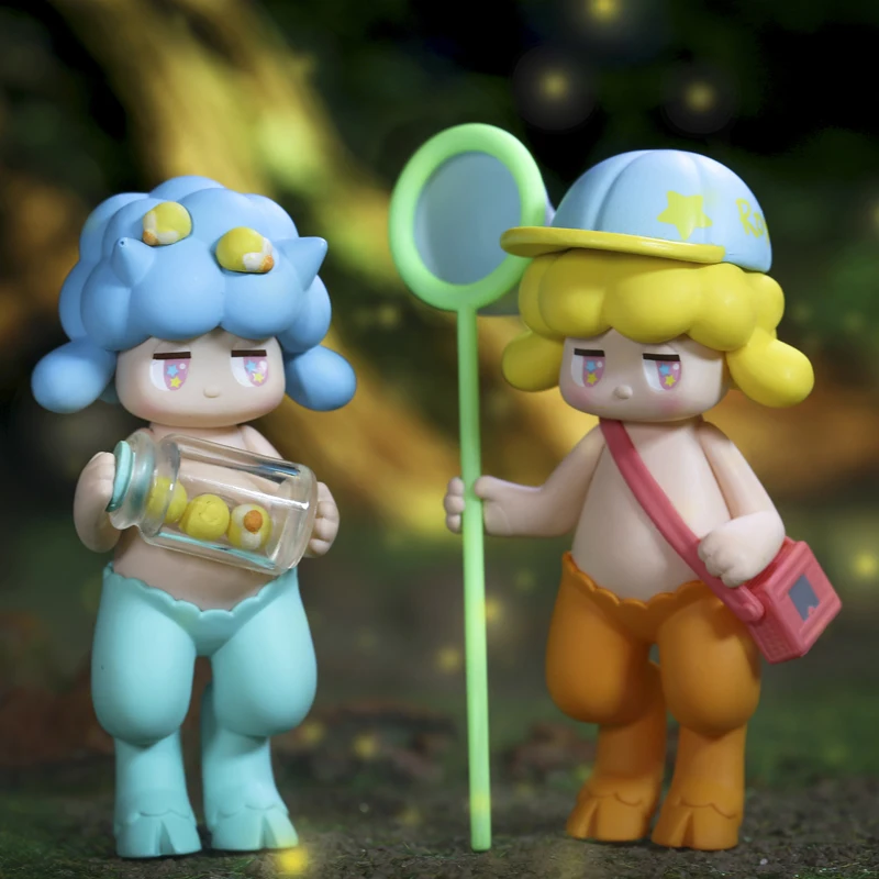 

Original POPMART Pan God Summer Fun Series Blind Random Box Toys Figurines Cute Anime Desktop Ornament Surprise Box Girls Gifts
