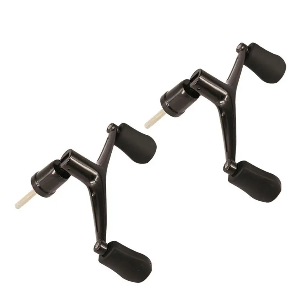 

[ READY STOCK ] Fishing Reel Handle Grip Metal Rocker Arm Double Knob Replacement Fishing Reel Modification Accessories