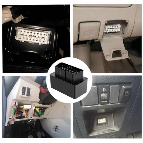 Автомобильные трекеры GSM GPS MT2503, 12-24 В постоянного тока, стандартное подключение OBD, автомобильная электронная сигнализация в режиме реального времени, автомобильные трекеры
