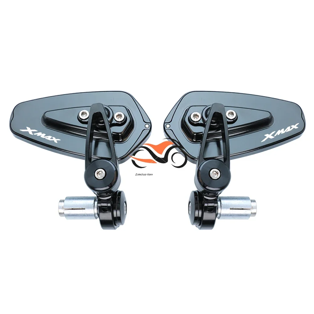 7/8 &quot22 мм для Yamaha XMAX 125 250 300 400 X-MAX зеркало мотоцикла с ЧПУ алюминиевый конец руля