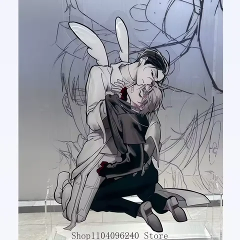 Акриловая подставка MINISO для фигурок аниме "Чужой"