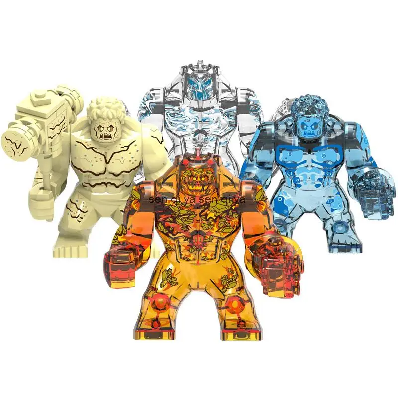 

Superhero Hulk Thor Deadpool Spiderman Action Figure Building Blocks Educational Toys Children's Christmas Gifts