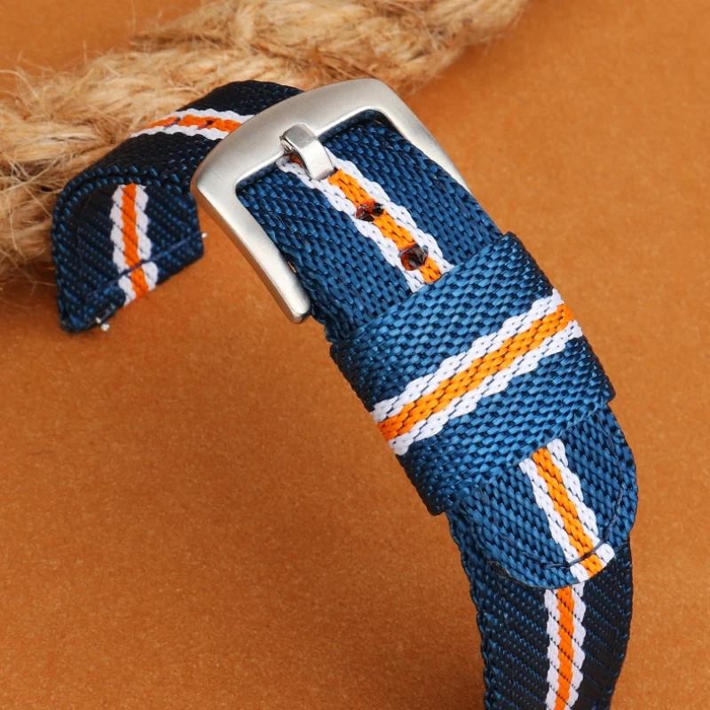 18mm 20mm 22mm 24mm Universal Nylon canvas strap for Smartwatch Men Women Soft Belt Sport Watchband Quick Release Wrist Bracelet