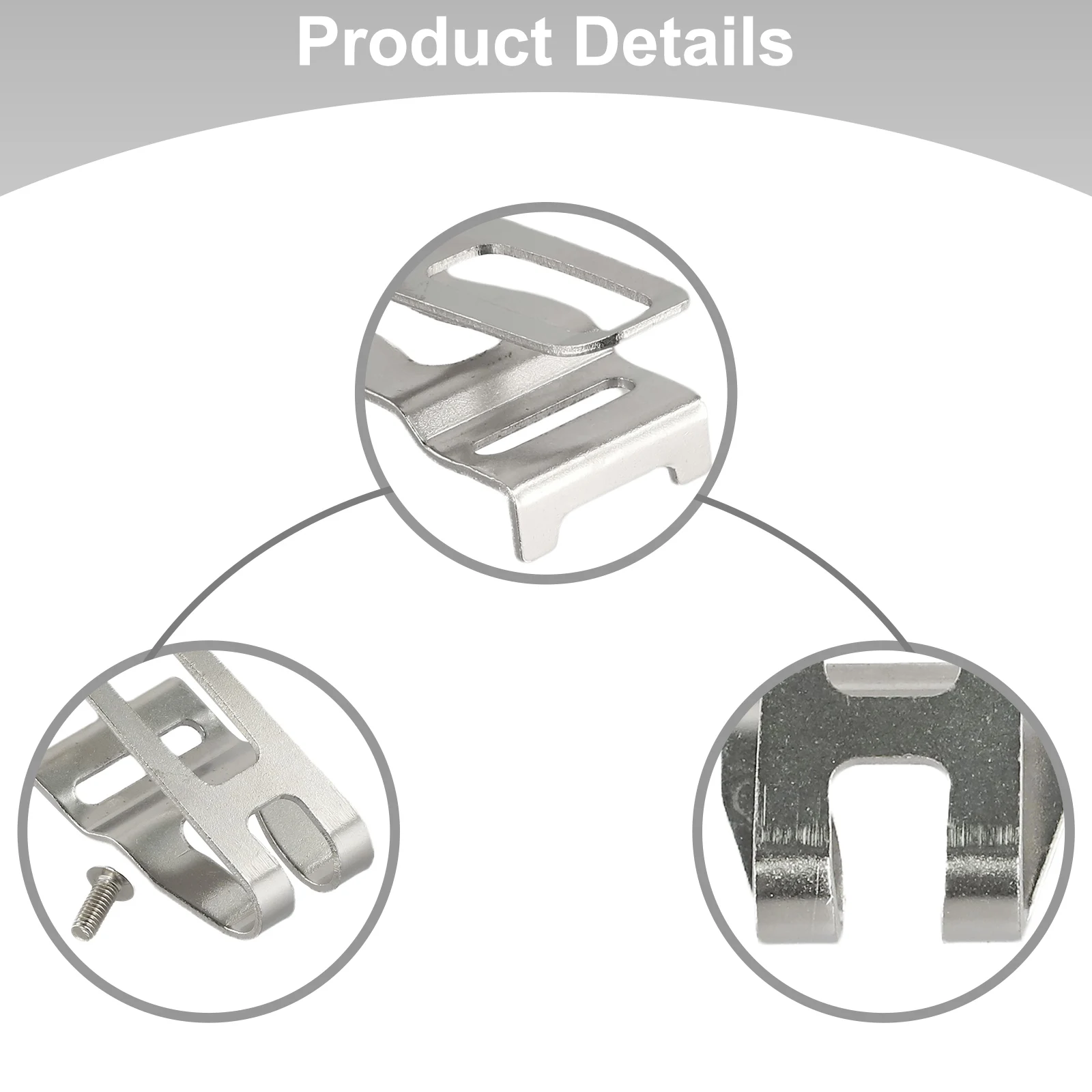 2 шт. зажим для ремня с винтами 18 в 2609111584