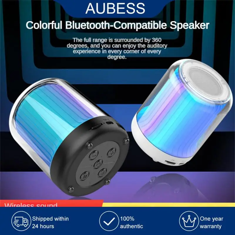 

Simple Design Car Mini Stereo Compatible Within 10 Meters Compatible 5.0 One Click Connection Layout Buttons