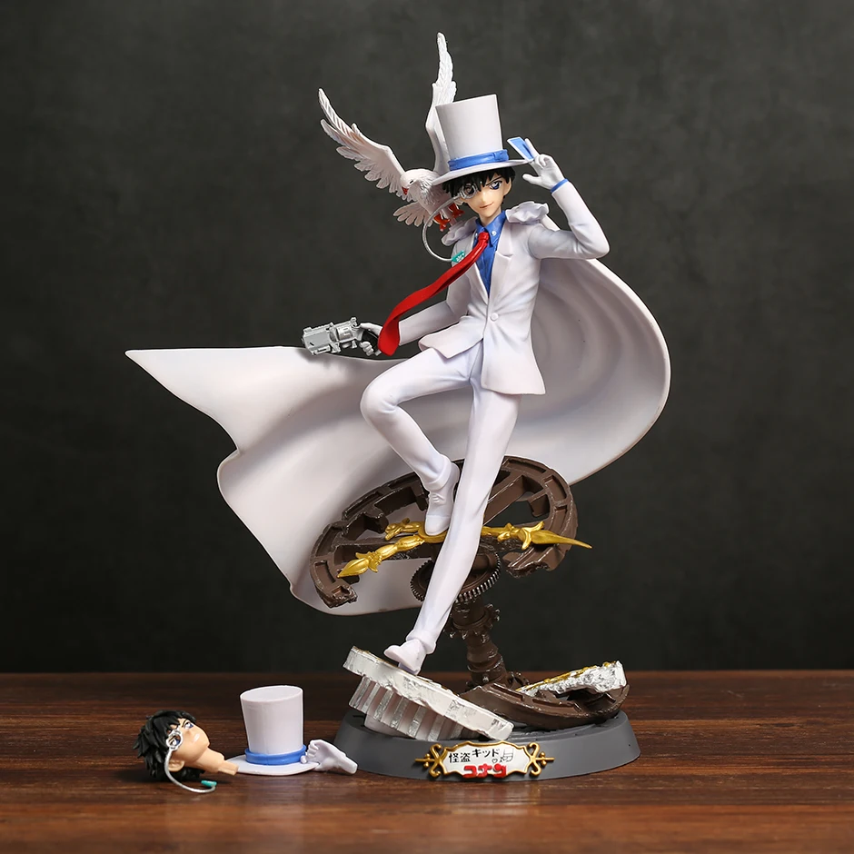 

39 см Детектив Конан Малыш Kaitou Kiddo отличная фигурка модель игрушечная Статуэтка коллекционный подарок