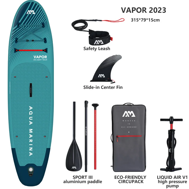 Доска для серфинга AQUA MARINA 2023*79*15 см коврик надувная доска с паром вертикальная