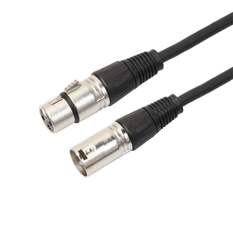 

0.3M-3M 3-pin stereo with shielded fully balanced XLR male to female audio microphone microphone cable