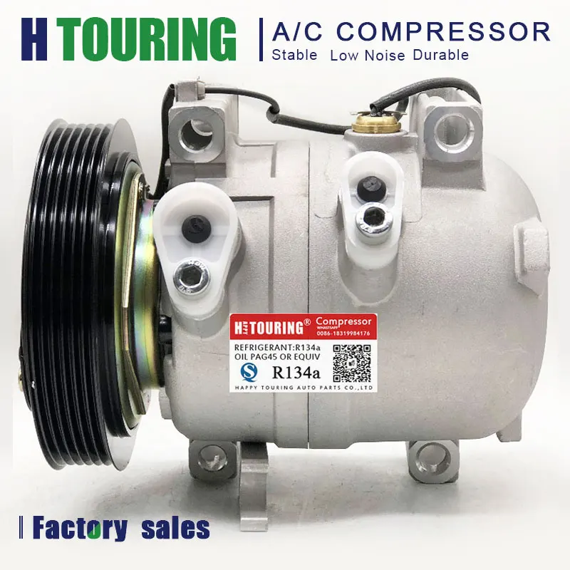 

Кондиционерный компрессор кондиционера A/C для Nissan Almera Sunny 1,6 27630-95F0A 27630-95F0B 27630-95F0C 59510-31700 506021-7071