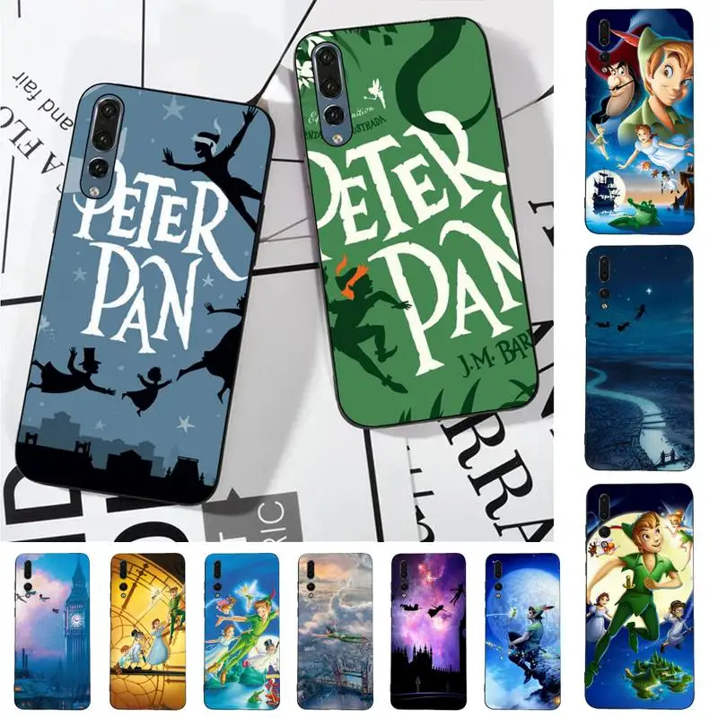 

Disney Peter Pan Phone Case for Huawei P30 40 20 10 8 9 lite pro plus Psmart2019