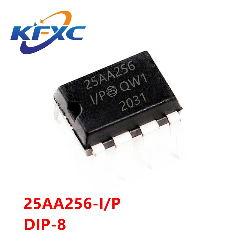 25AA256 DIP8 25AA256-I/P новый оригинальный