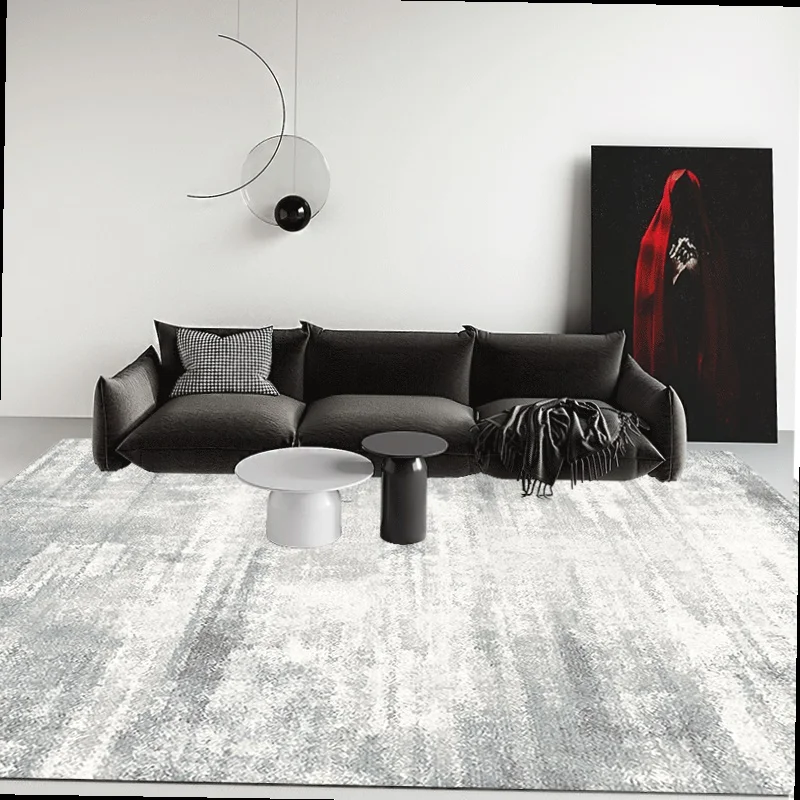 

New Advanced Minimalist Bedroom Bedside Rugs Living Room Large Area Carpet Crystal Mat Velvet Decorative Home Rug Homestay
