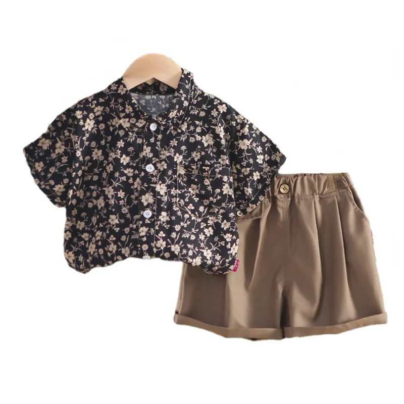 

New Summer Baby Boys Clothes Suit Children Outfits Toddler Fashion Shirt Shorts 2Pcs/Sets Infant Casual Costume Kids Tracksuits