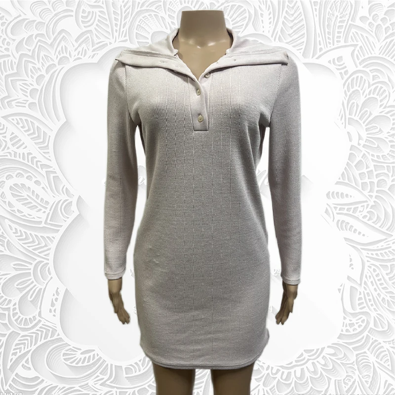 

New Spring Autumn Office Lady Knitting Dresses Women Fashion Sexy For Womens Party Long Sleeve Slim Dress Clothes
