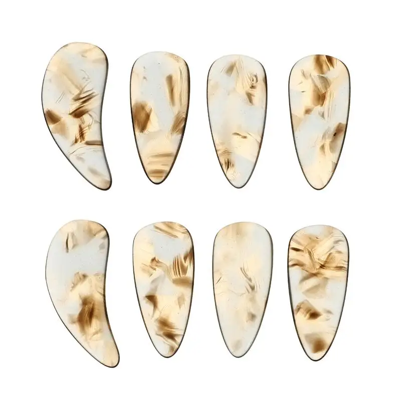 

8pcs Protective Guzheng Practice Fake Nails Guzheng Beginners Protective Nails