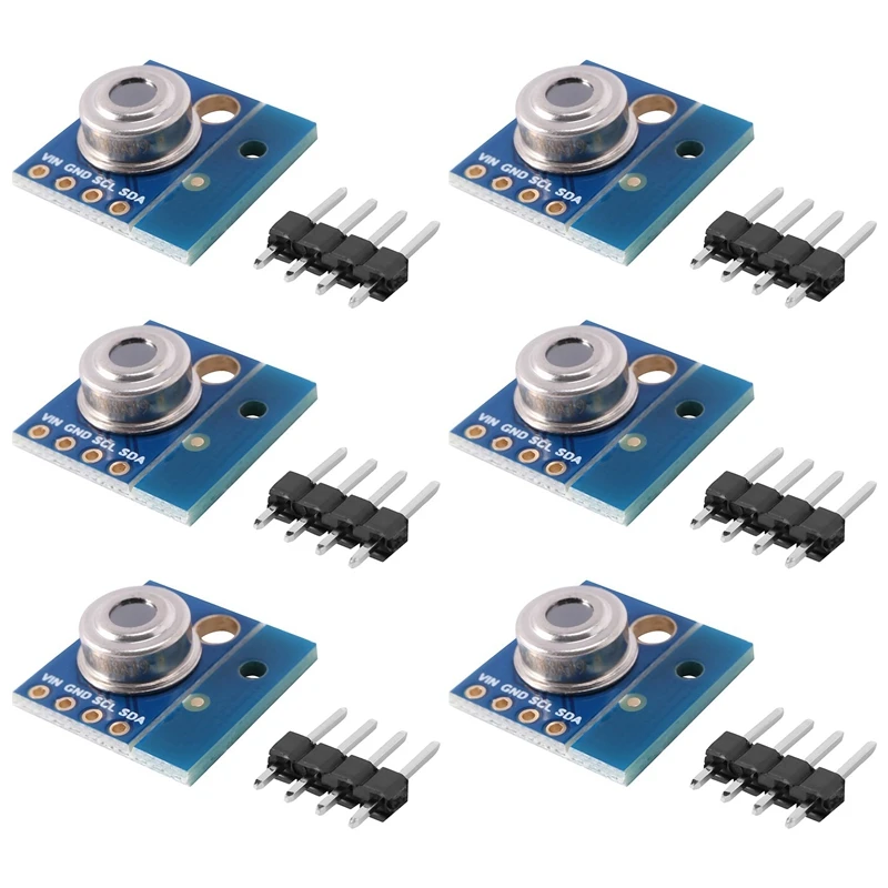 

6X mlx90614fse Новый MLX90614 Бесконтактный модуль датчика температуры