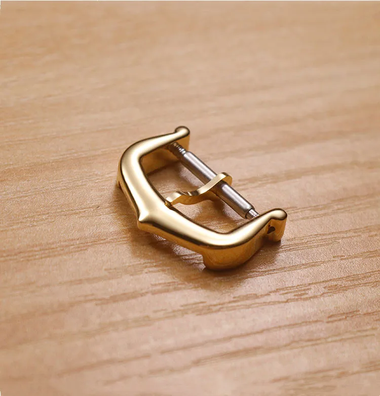 316L Stainless Steel Watch Buckle For Cartier Watch Replacement Clasp Gold Silver Rose 12mm 14mm 16mm 18mm