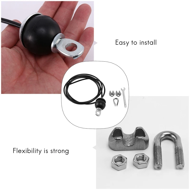 Стальной трос для фитнеса 2 м