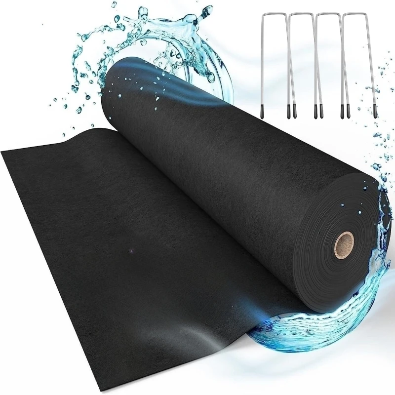 Высококачественная Садовая Ткань С Барьерком Для Сорняков. Прочная И Нетканая