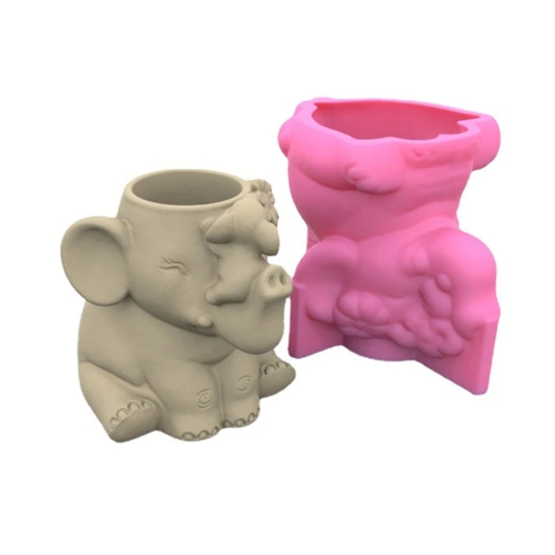 

Diy Flower Pot Silicone Molds Storage Box Resin Mold Gypsum Concrete Mould