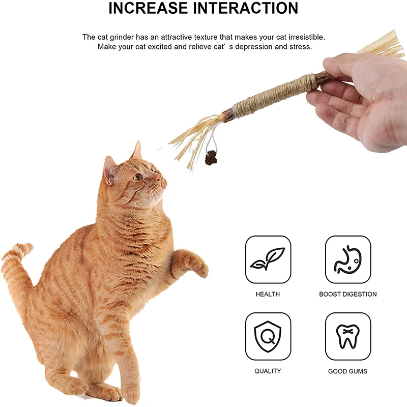 Забавная кошачья молярная палочка антирасточная игрушка расслабляющая