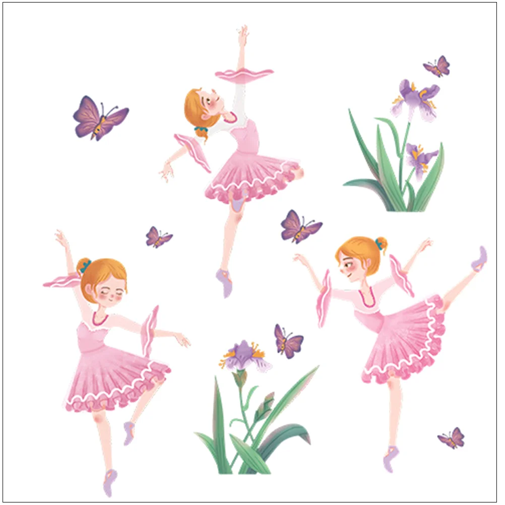 

2 шт., Декоративные самоклеящиеся наклейки для детской комнаты