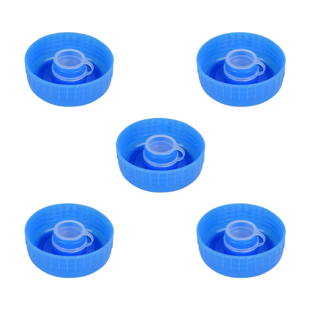 

5Pcs Portable Bottle Caps Convenient Bottle Lids Sealing Jug Caps Water Bottle Supply