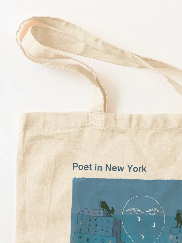 Фото Поэт в Нью-Йорке, Federicoفن Lorca - Poetry Bookish Gifts Tote Bag Женские сумки тканевая сумка женская большая сумка №3