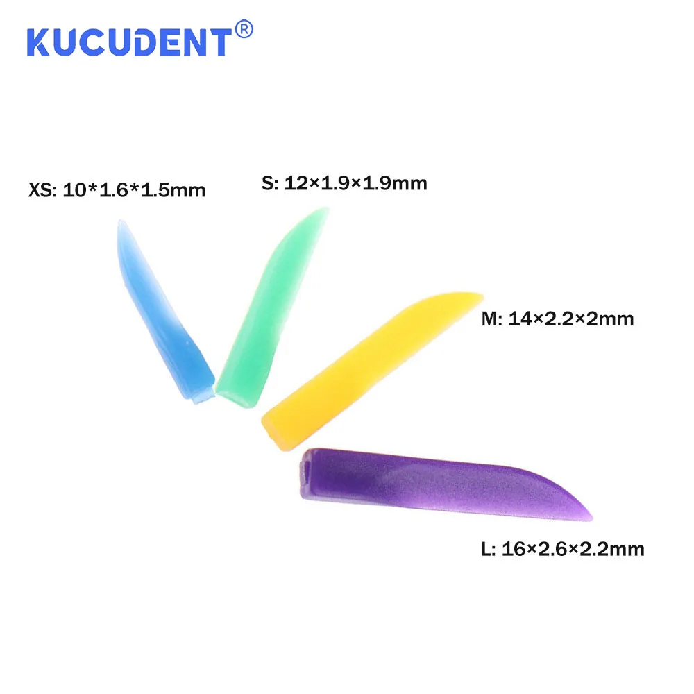 KUCUDENT одноразовые стоматологические клинья медицинские пластиковые дуги