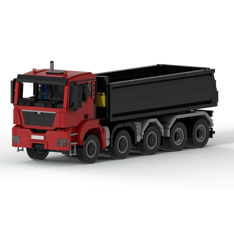 

Moc-92709 10x4-6 Oump Truck With Carriage 2959pcs Building Blocks Stitch Toys For Adults Kids Boys Girls Ages 12+