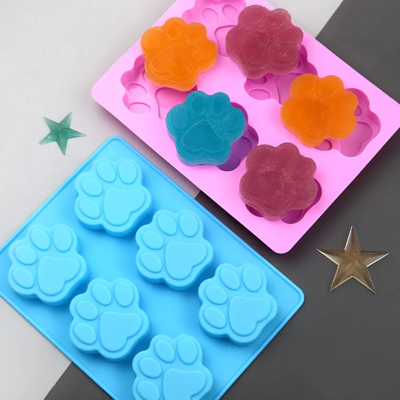 

Soap Silicone Mold Handmade Soap Mold DIY Heart Shaped Bone Making Soap Candle Chocolate Cake Model Silicone Baking Mold