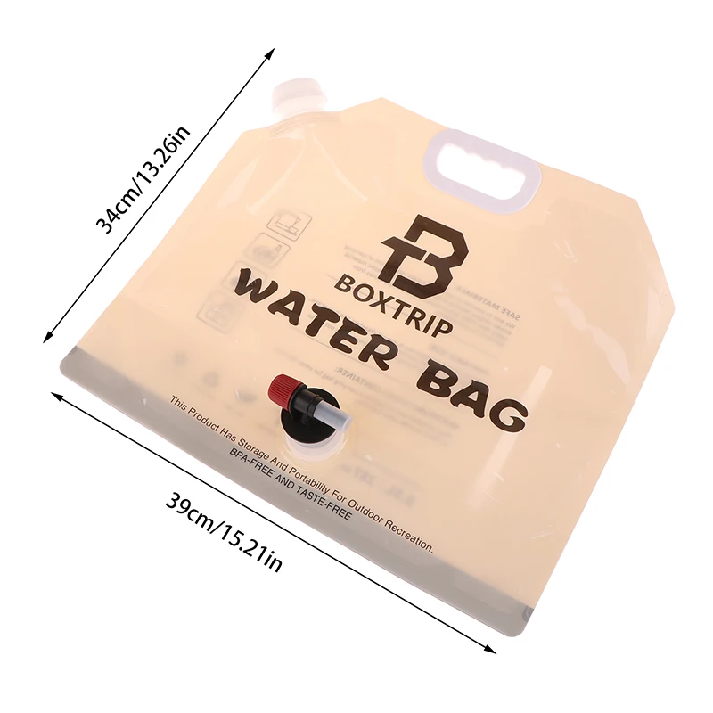 8.5 л портативный мешок для воды складное ведро контейнер кувшин сумка бутылки