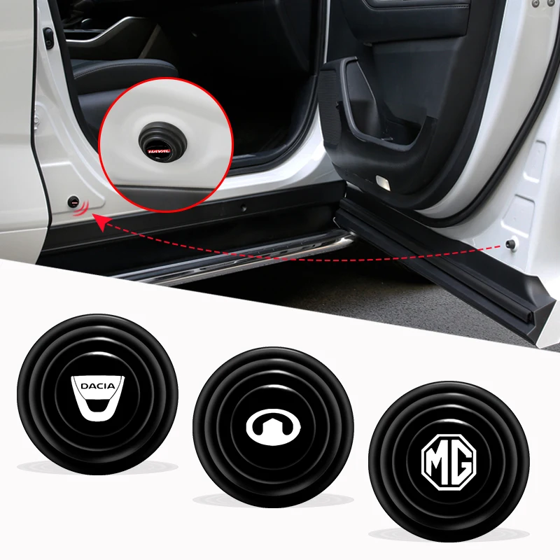 

4pcs Car Door Silicone Pad Anti-shock Buffer Gasket for Lincoln Navigator 2 2003 2007 2004 Mkc Futura Cents 2021 Accessories