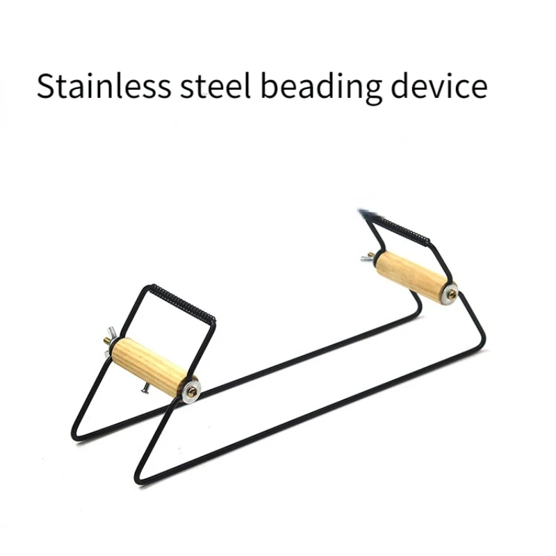 

Hand Beading Beading Machine DIY Bracelet Beading Machine Metal Stainless Steel Simple Beaded Jewelry Making