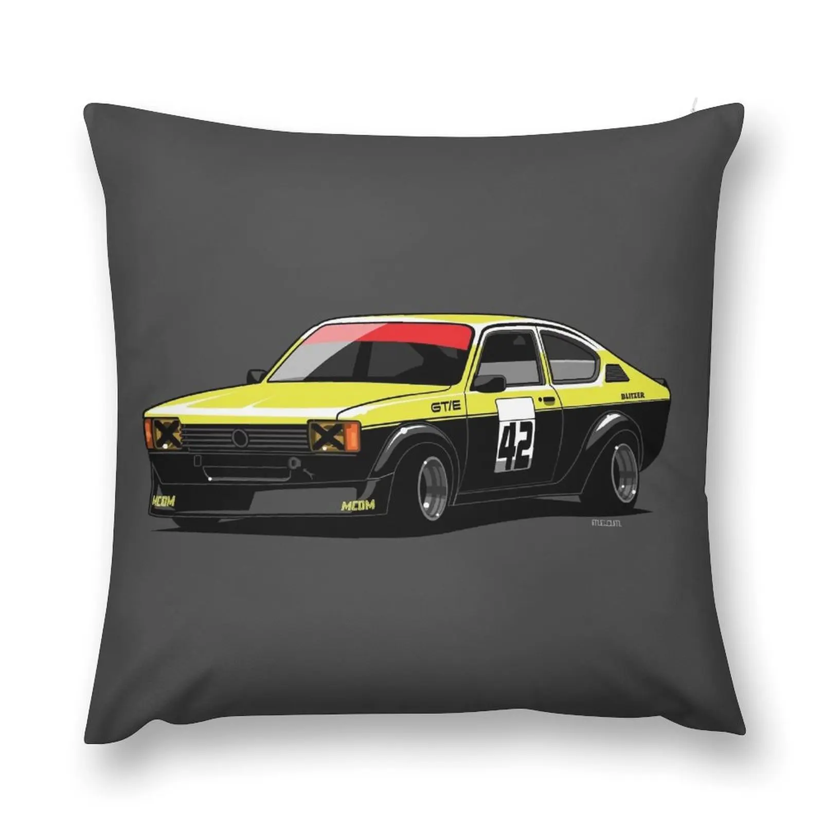 Blitz Kadett C Sporting Coupe GS/E черная желтая декоративная подушка рождественские чехлы для