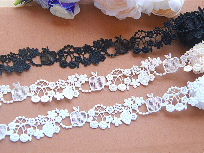 Вышитые кружева из полиэстера 5 ярдов | Дом и сад