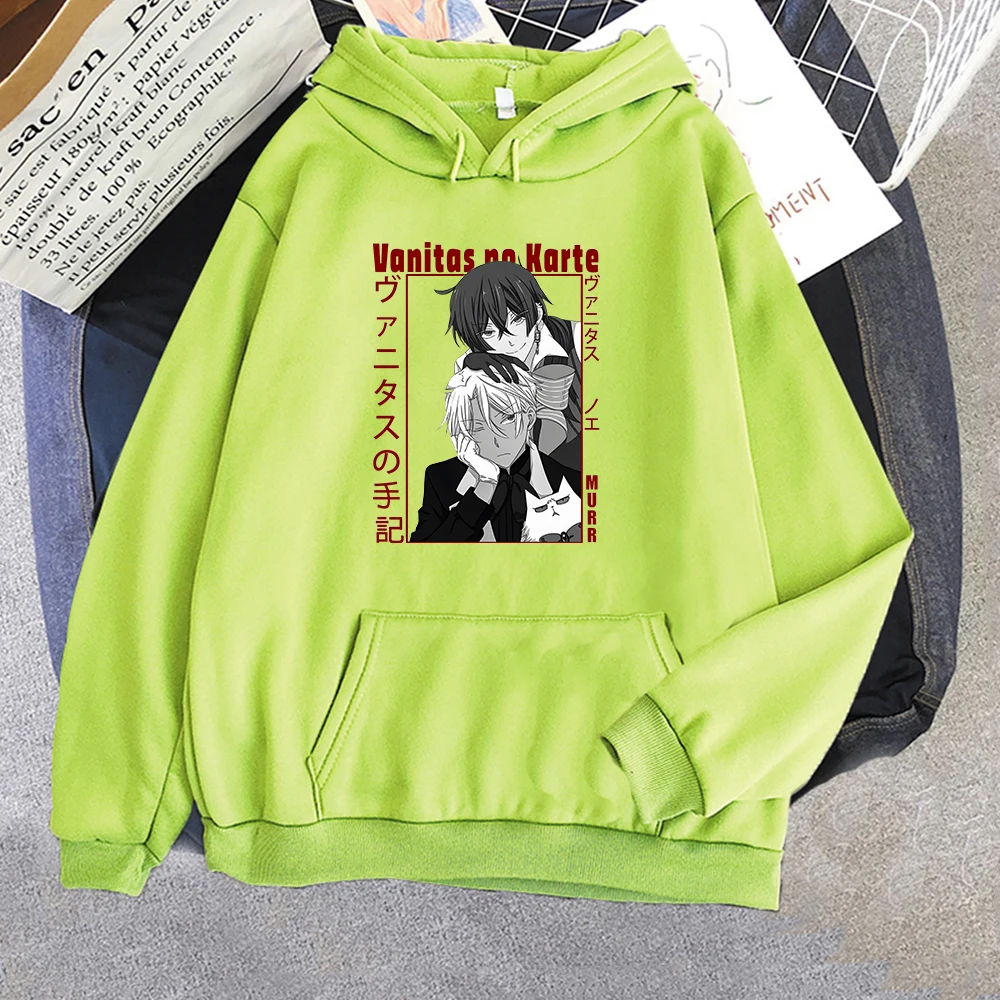 

Vanitas No Karte Hoody Anime The Case Study of Vanitas Hoodie Women Noe Archiviste Clothes Manga Hoody Crewneck Hooded Pullover