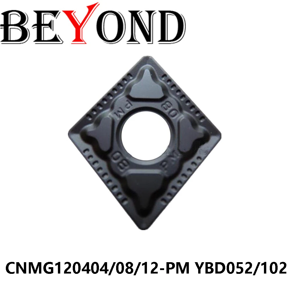 Оригинал CNMG120404-PM CNMG120408-PM CNMG120412-PM YBD052 YBD102 Токарные инструменты Фрезерный станок с