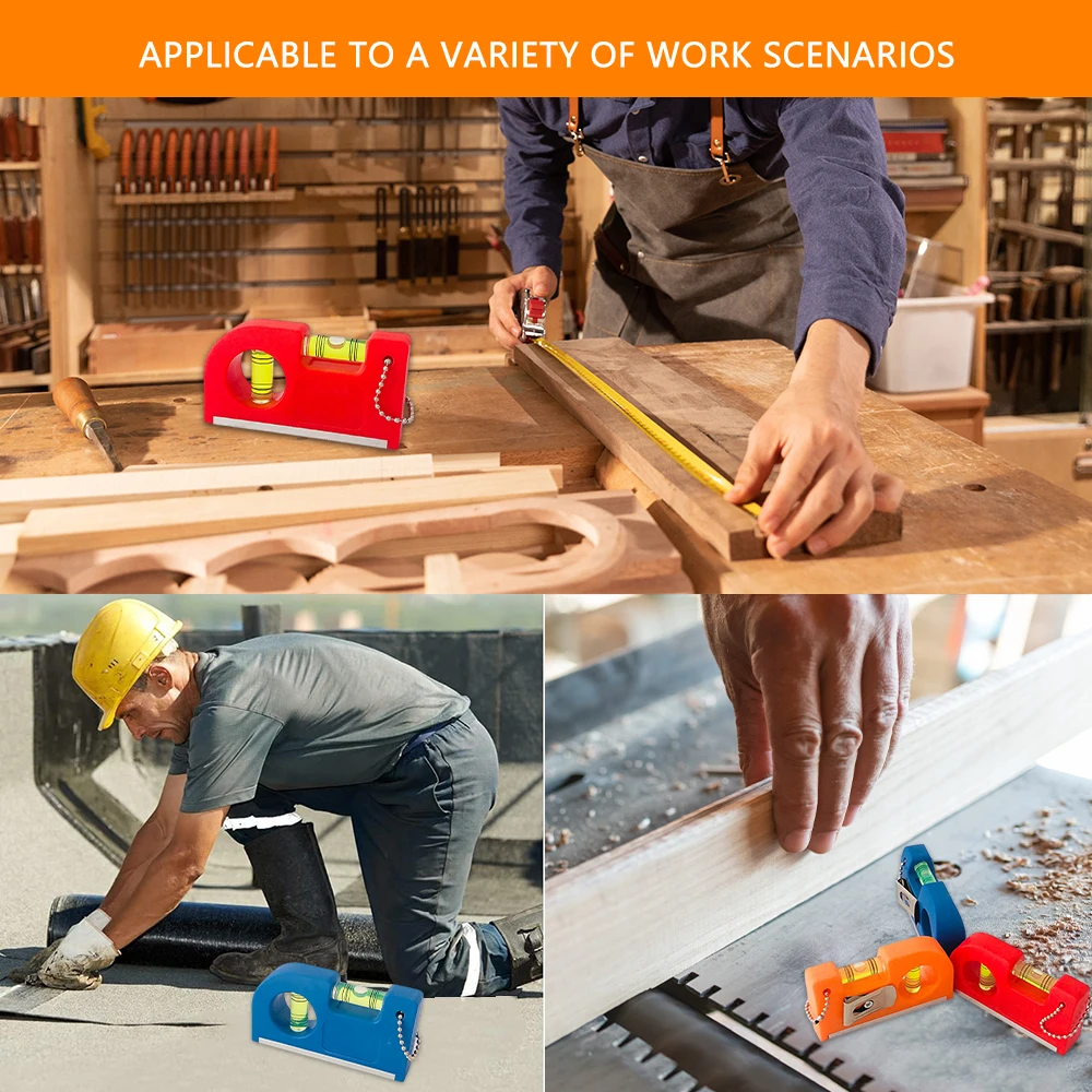 2-х пузырьковый уровень с магнитным основанием горизонтальная линейка