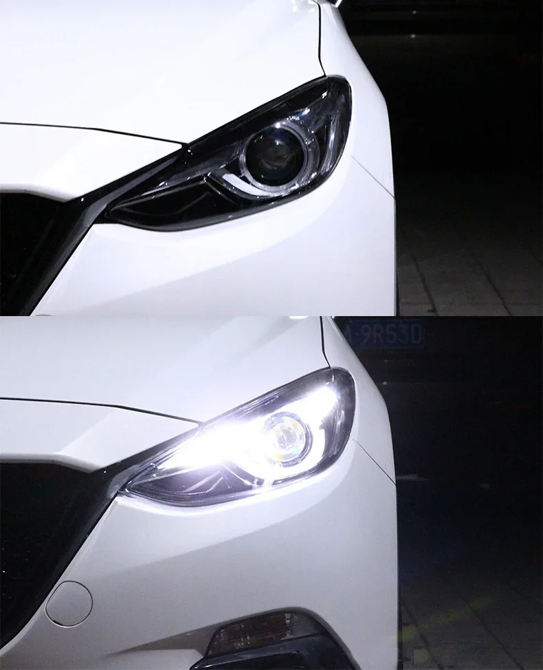 Передняя лампа фара для Mazda 3 Axela 2014 2015 2016 2017 2018 2019 светодиодные фарыLED