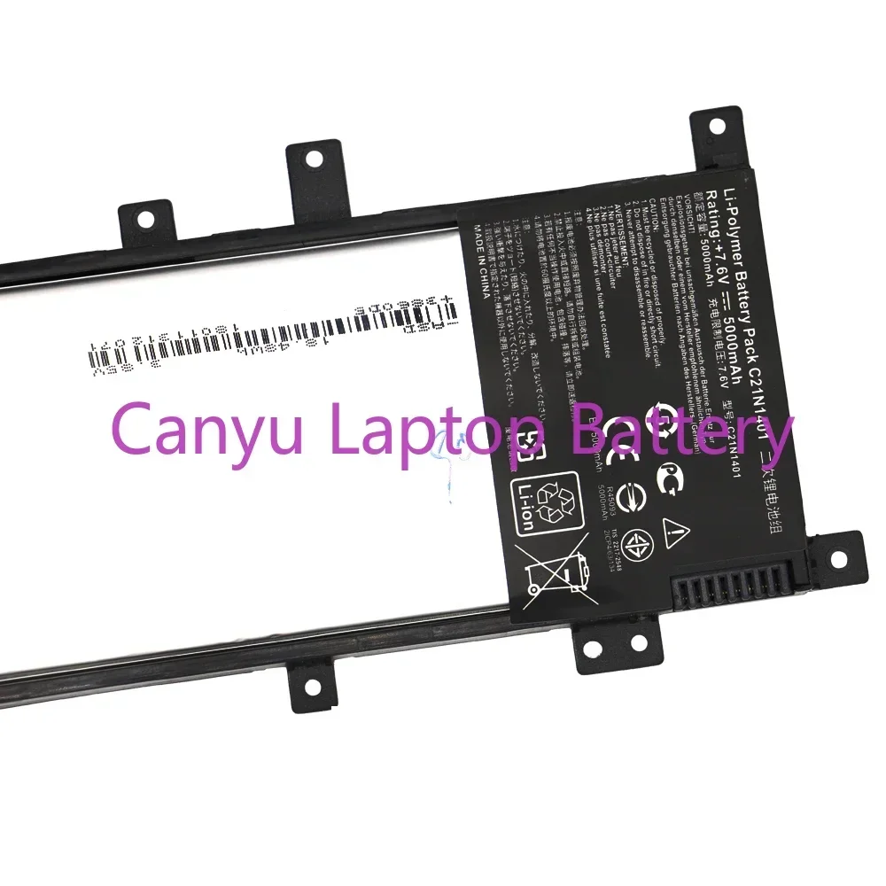C21N1401 для Asus X455L X455LA X455LD X455LJ X454W A556U A455L A455LD A455LN 7 6 В доставка в течение 24 часов
