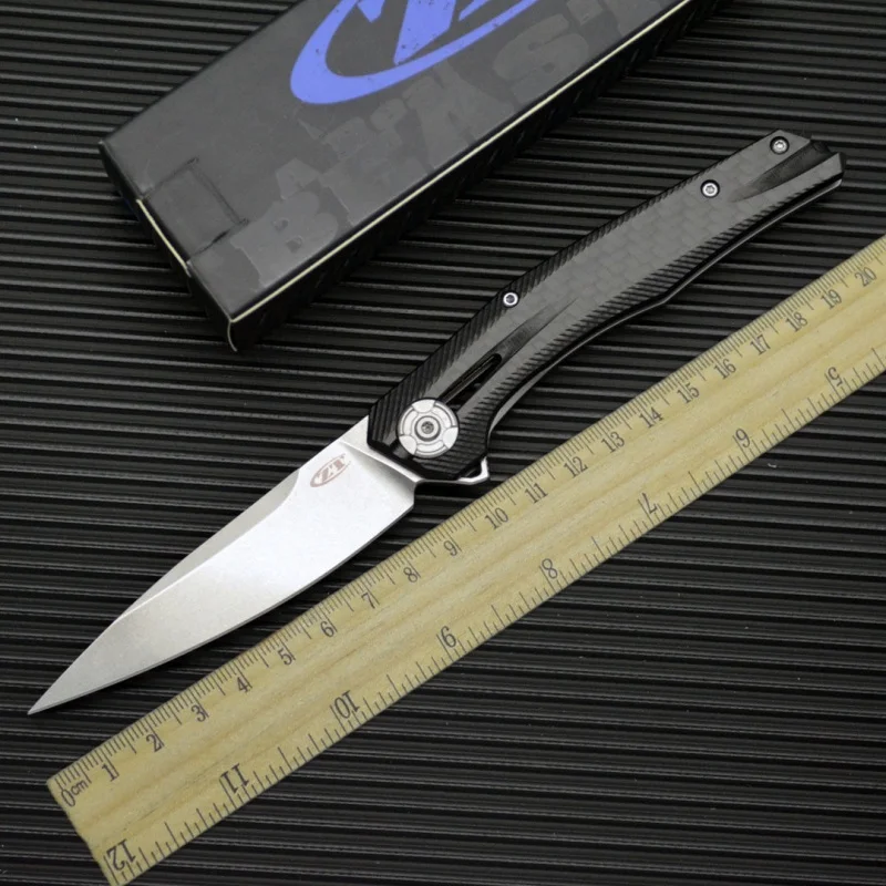 

Zero Error ZT0707 A Folding Knife Outdoor High Hardness Sharp Knife Portable Self-Defense Pocket Knife SST Fruit Knife