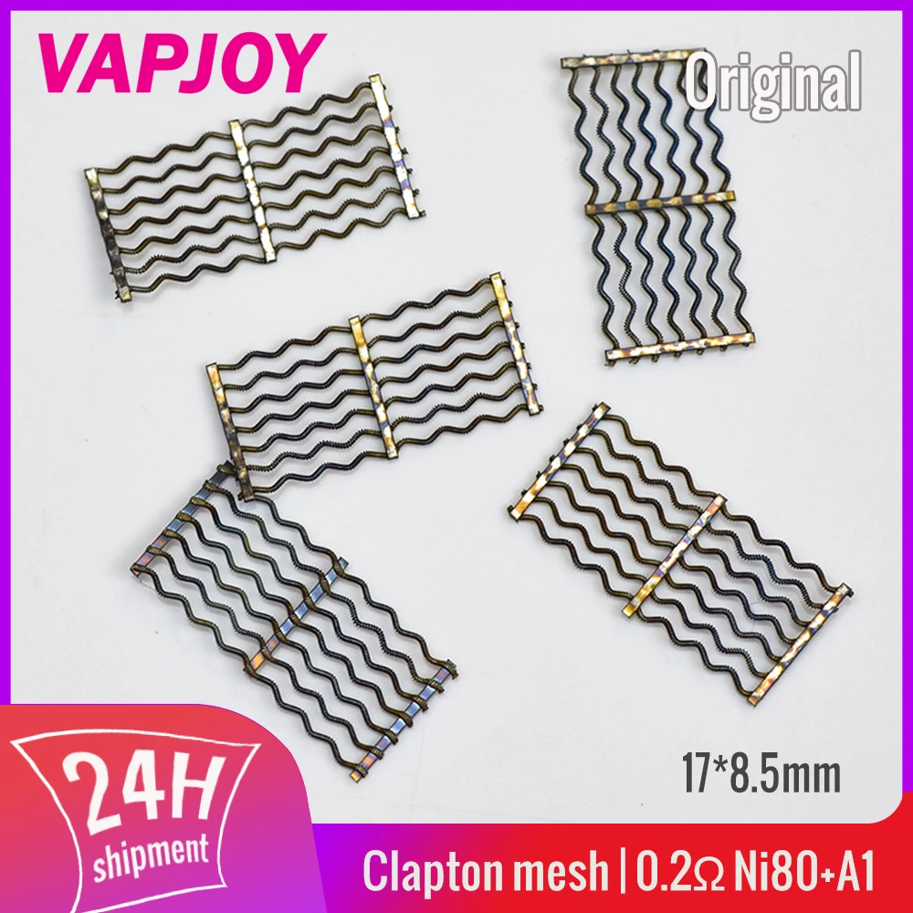 

[Оптовая Продажа] оригинальная Катушка сетки Clapton nexmesh Ni80 A1 1,5 Ом, сменный термостойкий провод сопротивления для профиля M RDTA/RDA