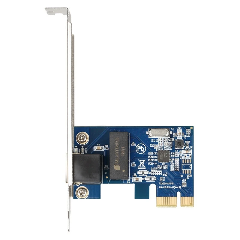 

Гигабитная сетевая карта PCIE, сетевой контроллер LAN, чип RTL8111F, для настольного компьютера, домашняя сетевая карта