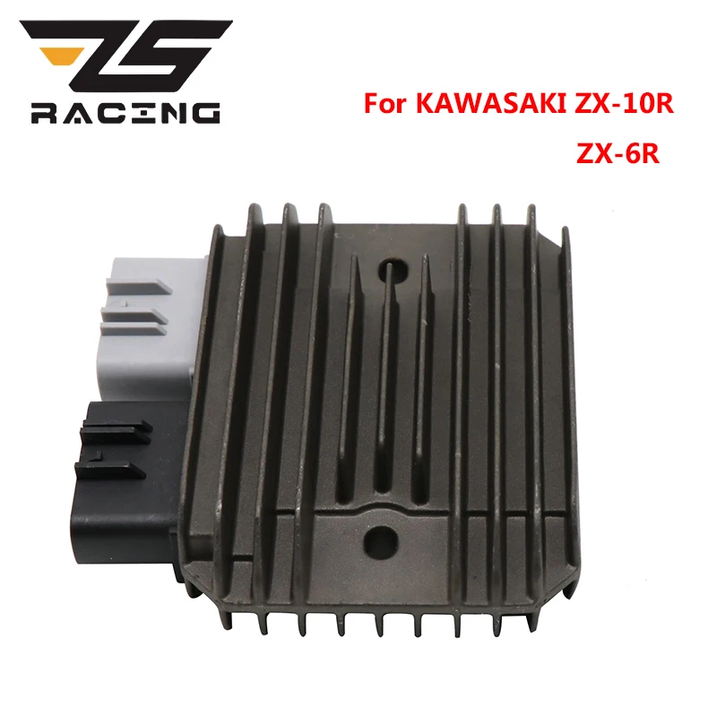 

ZS Racing для Kawasaki регулятор напряжения Выпрямитель 2008-2014 ZX6R ZX10R запасная дорожка гоночного велосипеда
